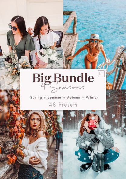 Big bundle - 4 Seasons Collection (48 presets) - Creative Kits
