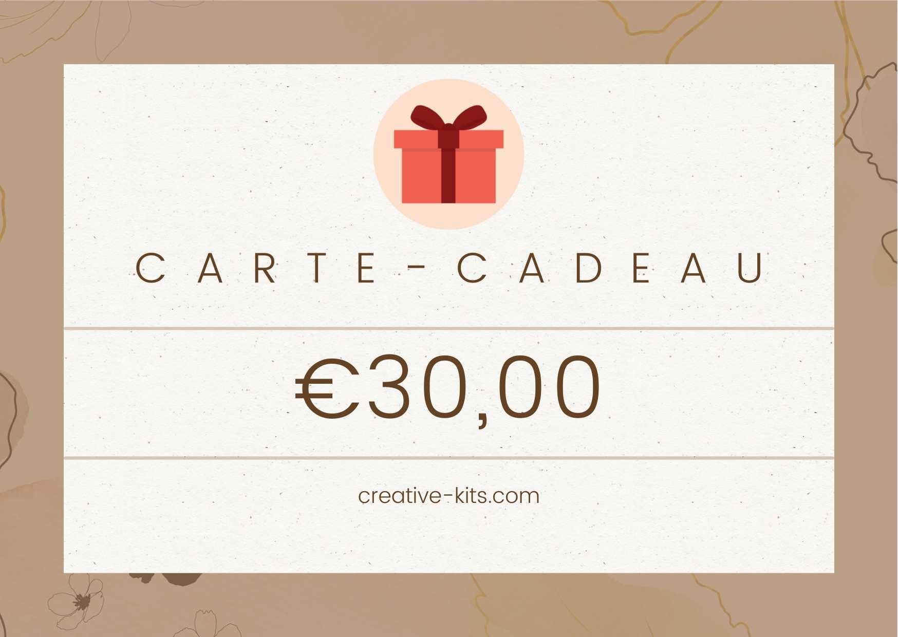 Carte-Cadeau Creative Kits - Creative Kits