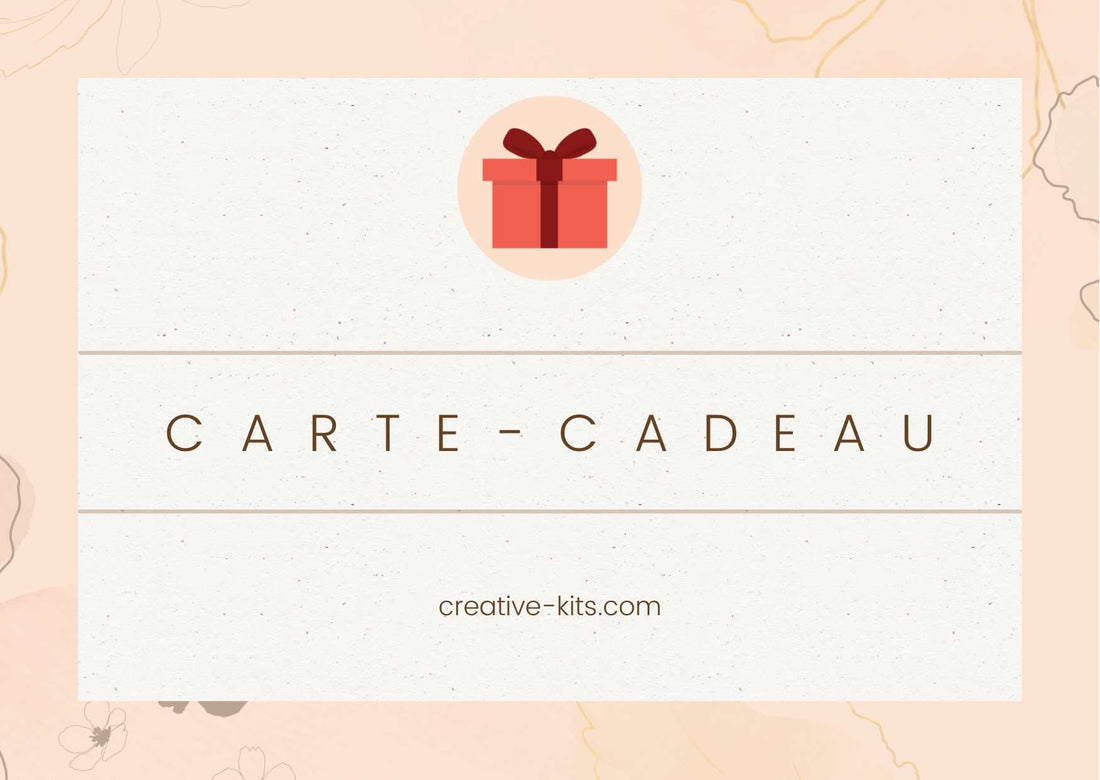 Carte-Cadeau Creative Kits - Creative Kits
