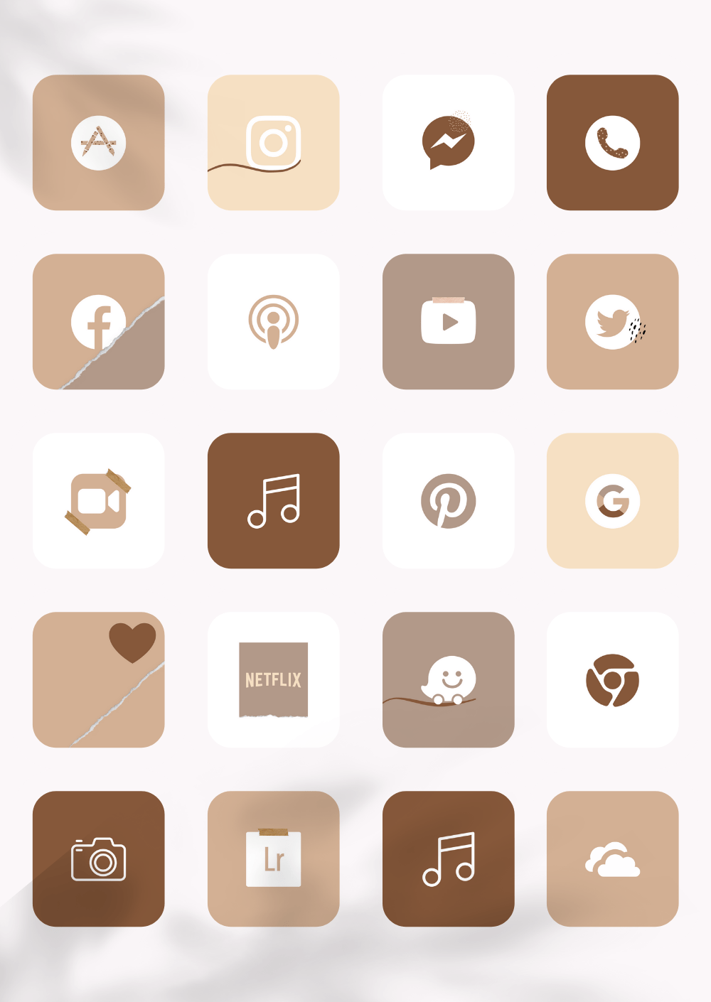 iOS Custom - Paper Mood - Creative Kits